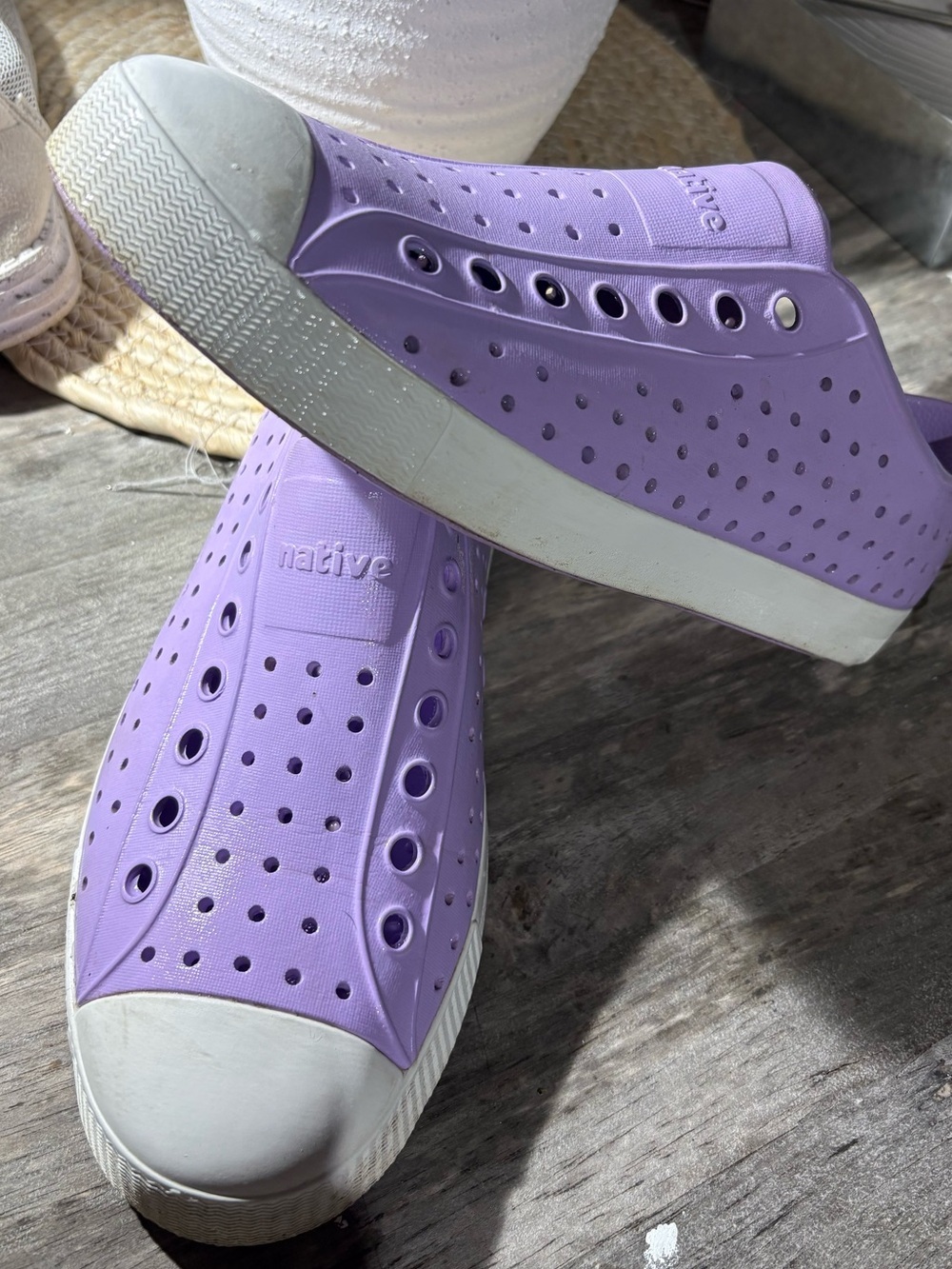 Native cute rubber shoes